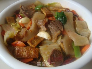 蔬菜宽粉炖牛肉的做法步骤：11