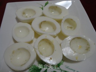 千岛酱魔鬼蛋的做法步骤：2