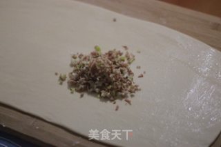 培根花卷的做法步骤：3