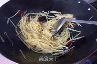 酸辣土豆丝的做法步骤：6