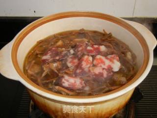 豇豆干香肠飞鸭煲的做法步骤：12