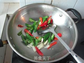 双椒烩豆腐的做法步骤：7