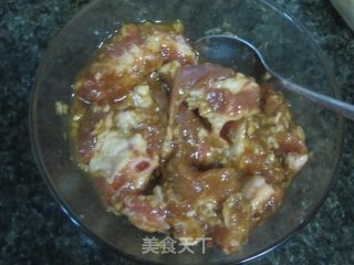 沙茶排骨煲仔饭的做法步骤：5