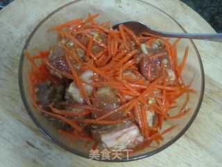沙茶排骨煲仔饭的做法步骤：7