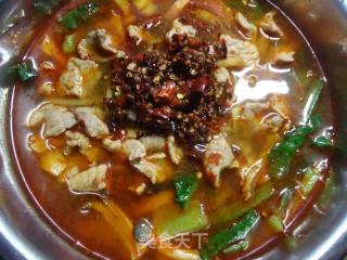 麻辣水煮肉的做法步骤：16