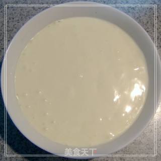 不用烤箱做出有美丽花纹的蛋糕---芒果芝士蛋糕的做法步骤：11