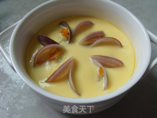 蛤蜊蒸蛋的做法步骤：6