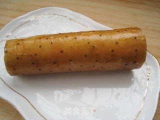 桂花蜜汁山药的做法步骤：1