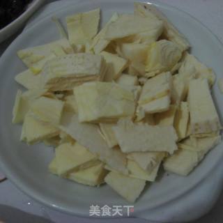 冬笋木耳的做法步骤：2