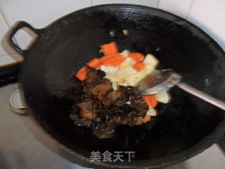 蒜香山药黑木耳的做法步骤：3