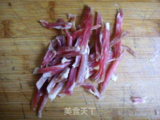 榨菜坨炒肉的做法步骤：4