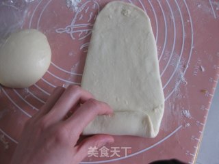 紫薯蜜豆吐司的做法步骤：5
