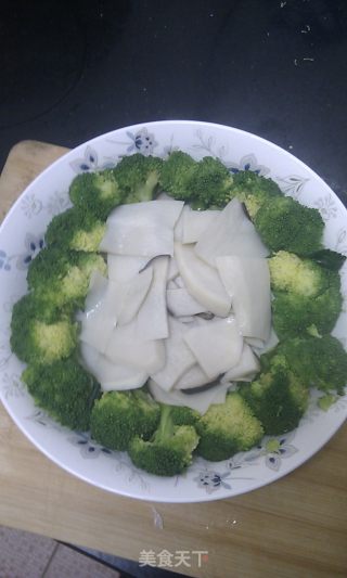 蚝油浸双宝的做法步骤：6