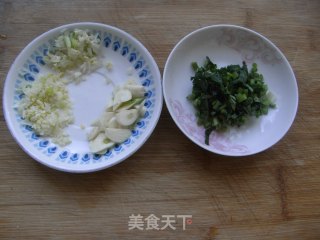 西葫芦海米鸡蛋汤的做法步骤：2