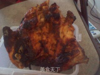 酸甜烤鸡架的做法步骤：1