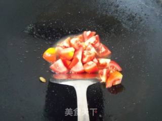 番茄烧冻豆腐的做法步骤：4
