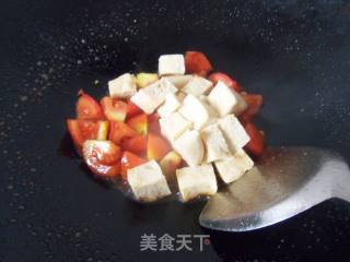 番茄烧冻豆腐的做法步骤：5