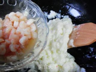 虾仁炒鲜奶的做法步骤：8
