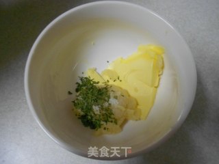 蒜香面包的做法步骤：4