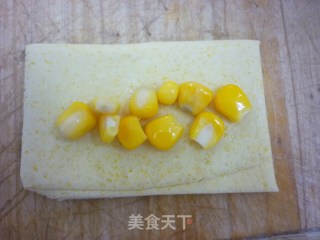 玉米包的做法步骤：2
