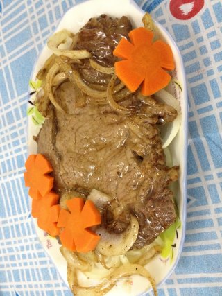 黑椒肉眼牛扒的做法步骤：5