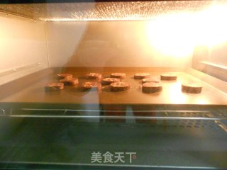核桃巧克力饼干的做法步骤：8