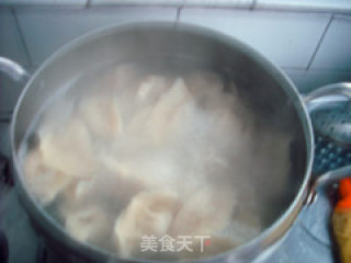 白菜胡萝卜姬松茸肉馅水煮饺子的做法步骤：18