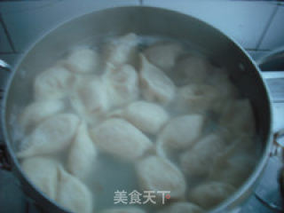 白菜胡萝卜姬松茸肉馅水煮饺子的做法步骤：21