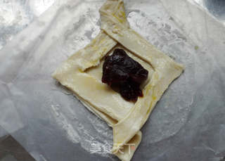 休闲小茶点“豆沙千层酥”的做法步骤：8