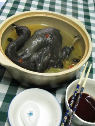 参芪田七红枣乌鸡汤的做法步骤：12