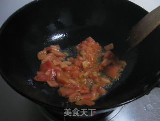 番茄菜花的做法步骤：3