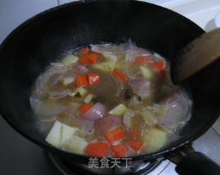 咖哩土豆的做法步骤：5
