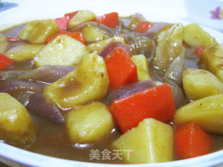 咖哩土豆的做法步骤：6