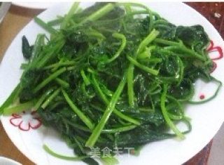 上汤皮蛋菠菜的做法步骤：4