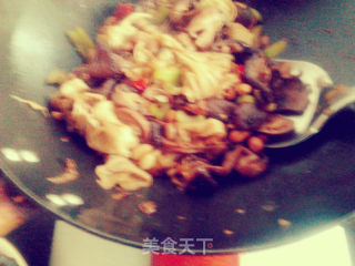 蘑豆踏春的做法步骤：9