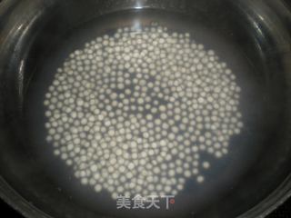 酒酿西米露的做法步骤：2