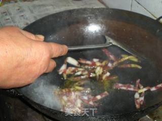 紫菜炒肉的做法步骤：4