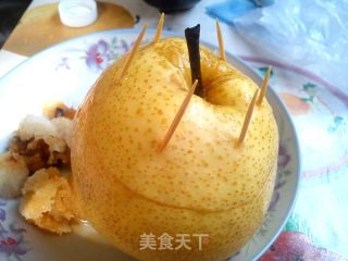 止咳润肺汤———川贝冰糖炖雪梨的做法步骤：6