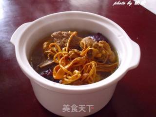 红枣虫草花煲鸭汤的做法步骤：8