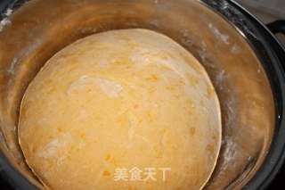南瓜火腿肠卷的做法步骤：5