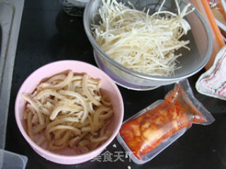 泡菜牛肚丝的做法步骤：2