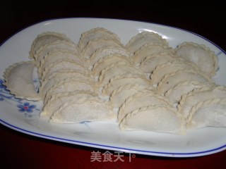 双菇馅蛤蜊式煎饺的做法步骤：3