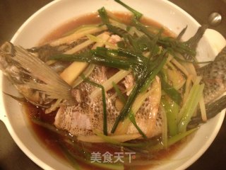 清蒸非洲鲫鱼的做法步骤：3