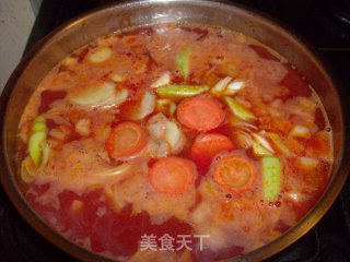 酸辣汤的做法步骤：4