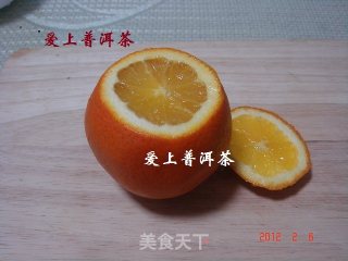 红红火火团团圆圆的甜橙元宵煲的做法步骤：1