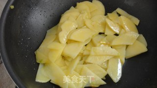 尖椒炒土豆片的做法步骤：4