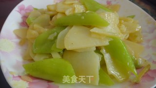 尖椒炒土豆片的做法步骤：6