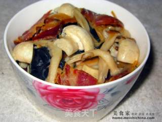 原味鲜菌煲的做法步骤：9