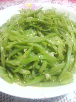 蒜香豆角的做法步骤：6