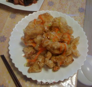 素锅包肉的做法步骤：13